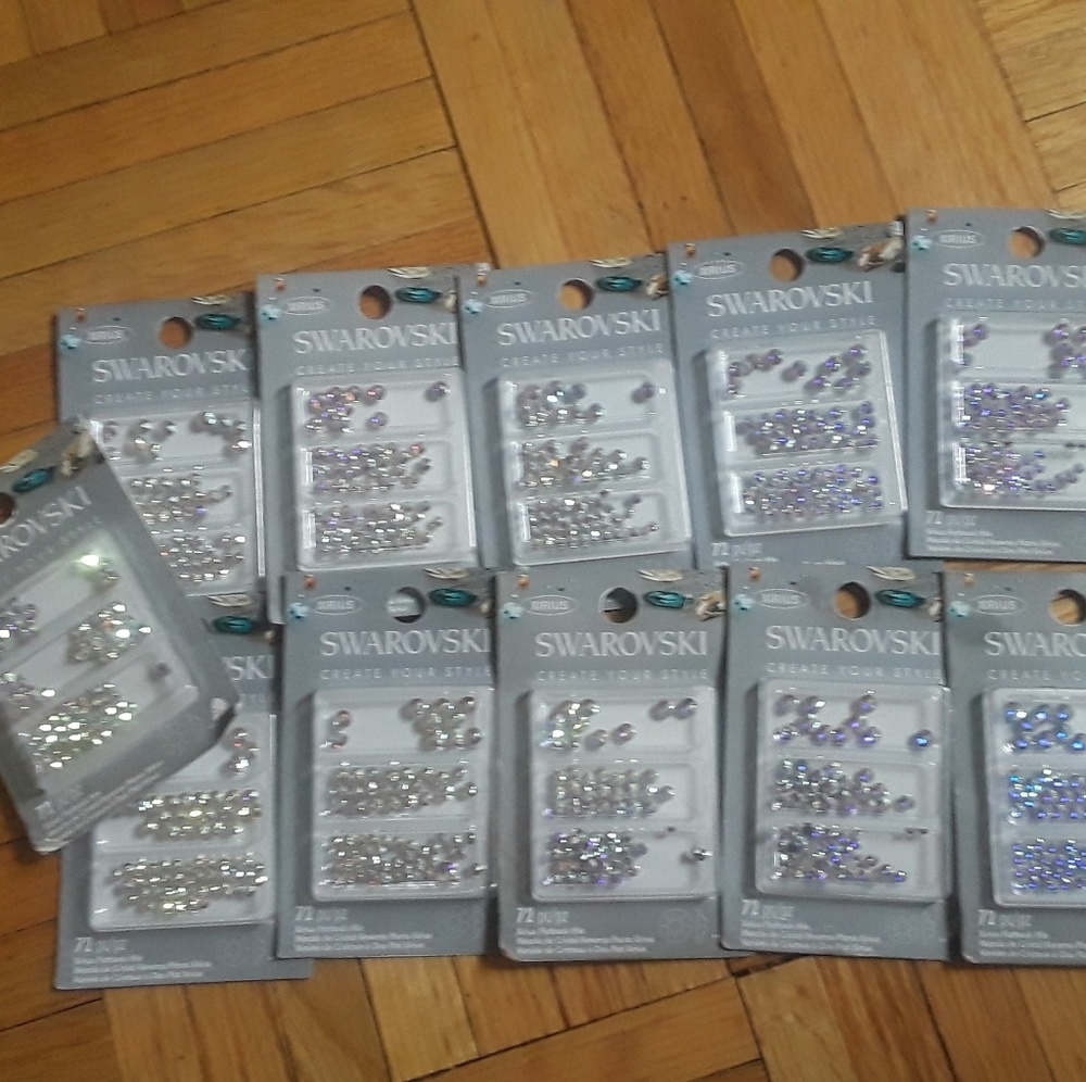 Crystal  ab swavorski  crystals 11 Packs